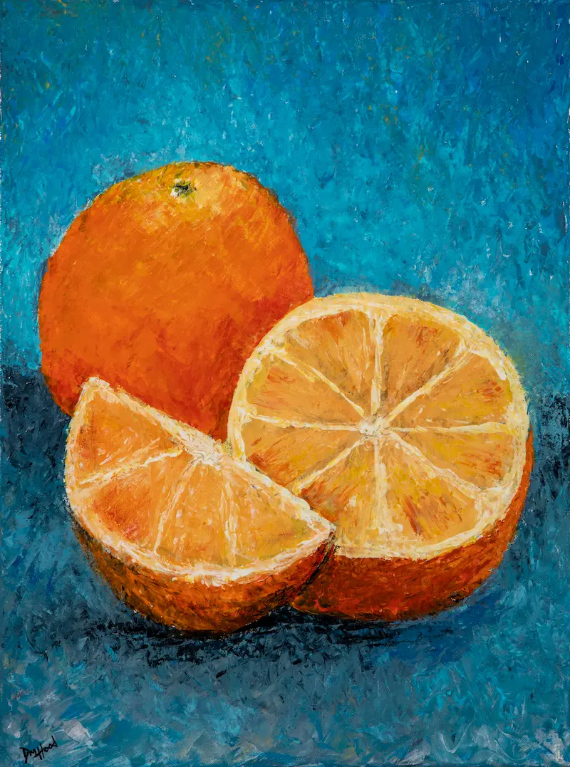 Dennis Hood original painting.