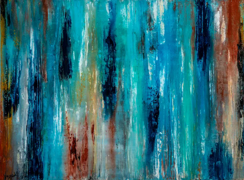 Dennis Hood original painting.
