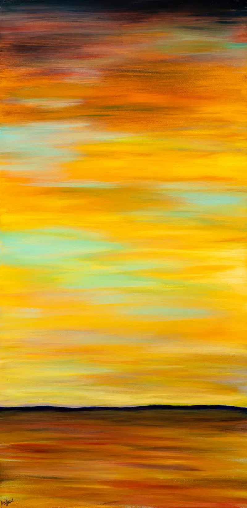 Dennis Hood original painting.