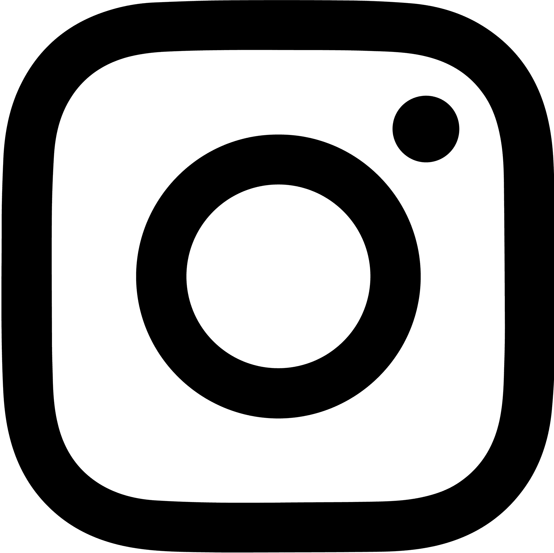 instagraph glyph in black