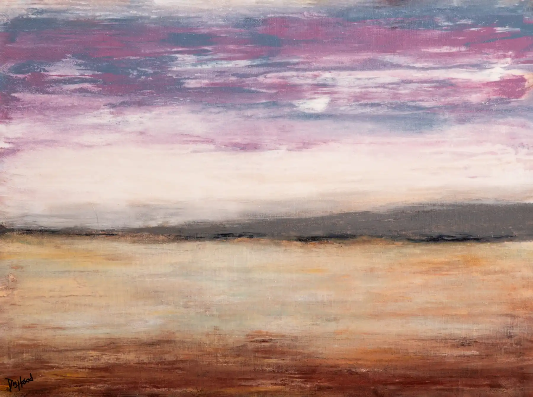 Dennis Hood original painting.