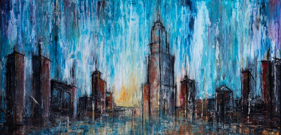 Dennis Hood original painting.