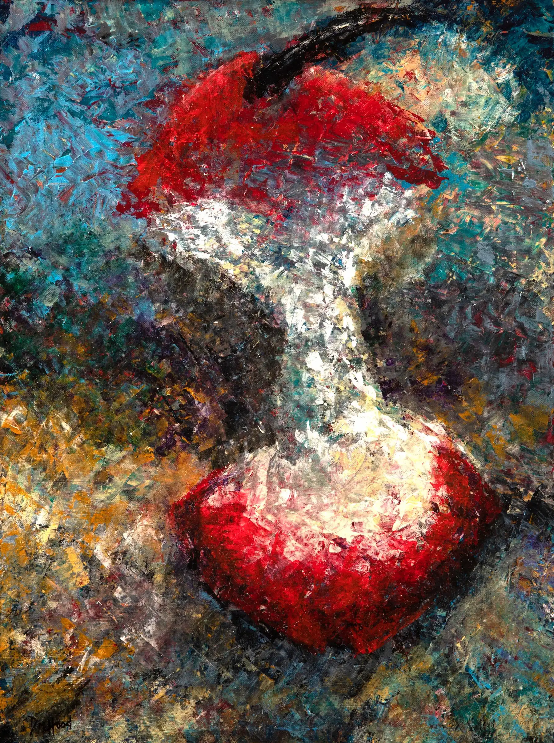 Dennis Hood original painting.