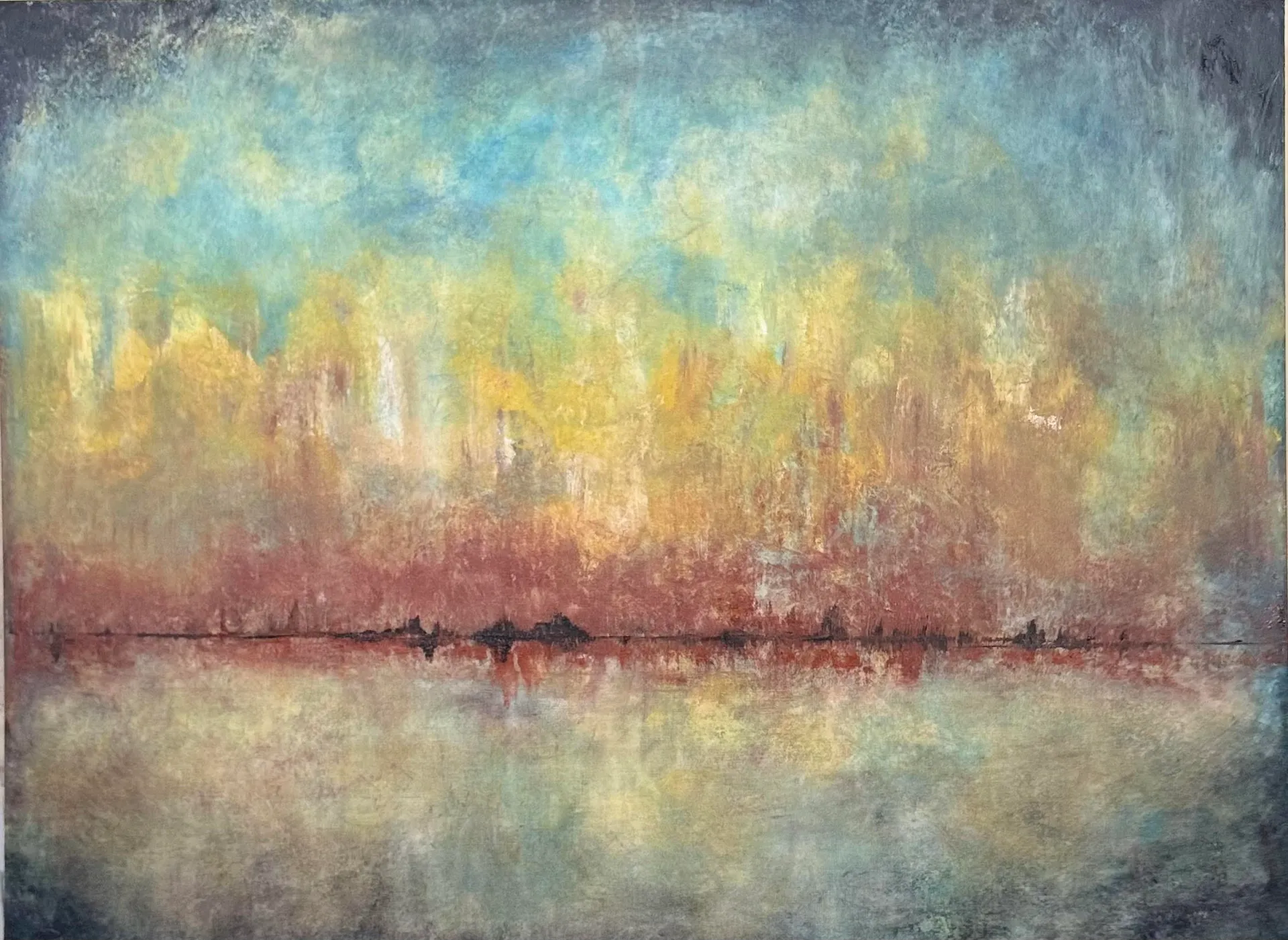 Dennis Hood original painting.