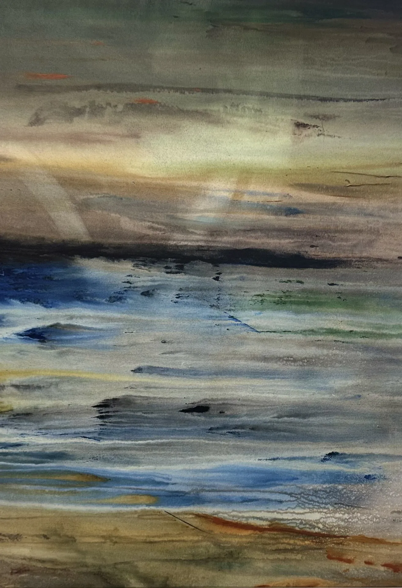 Dennis Hood original painting.