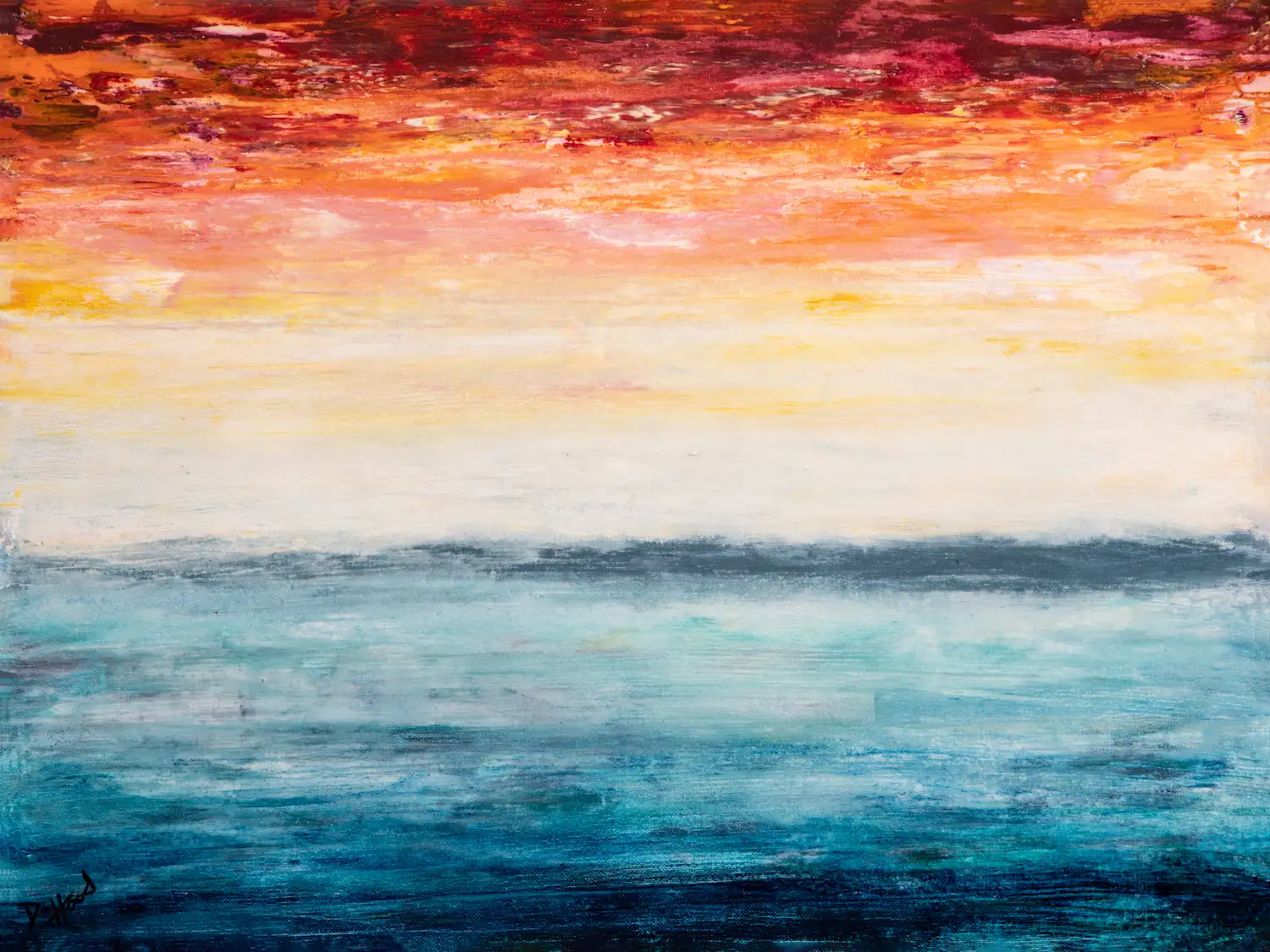 Dennis Hood original painting.