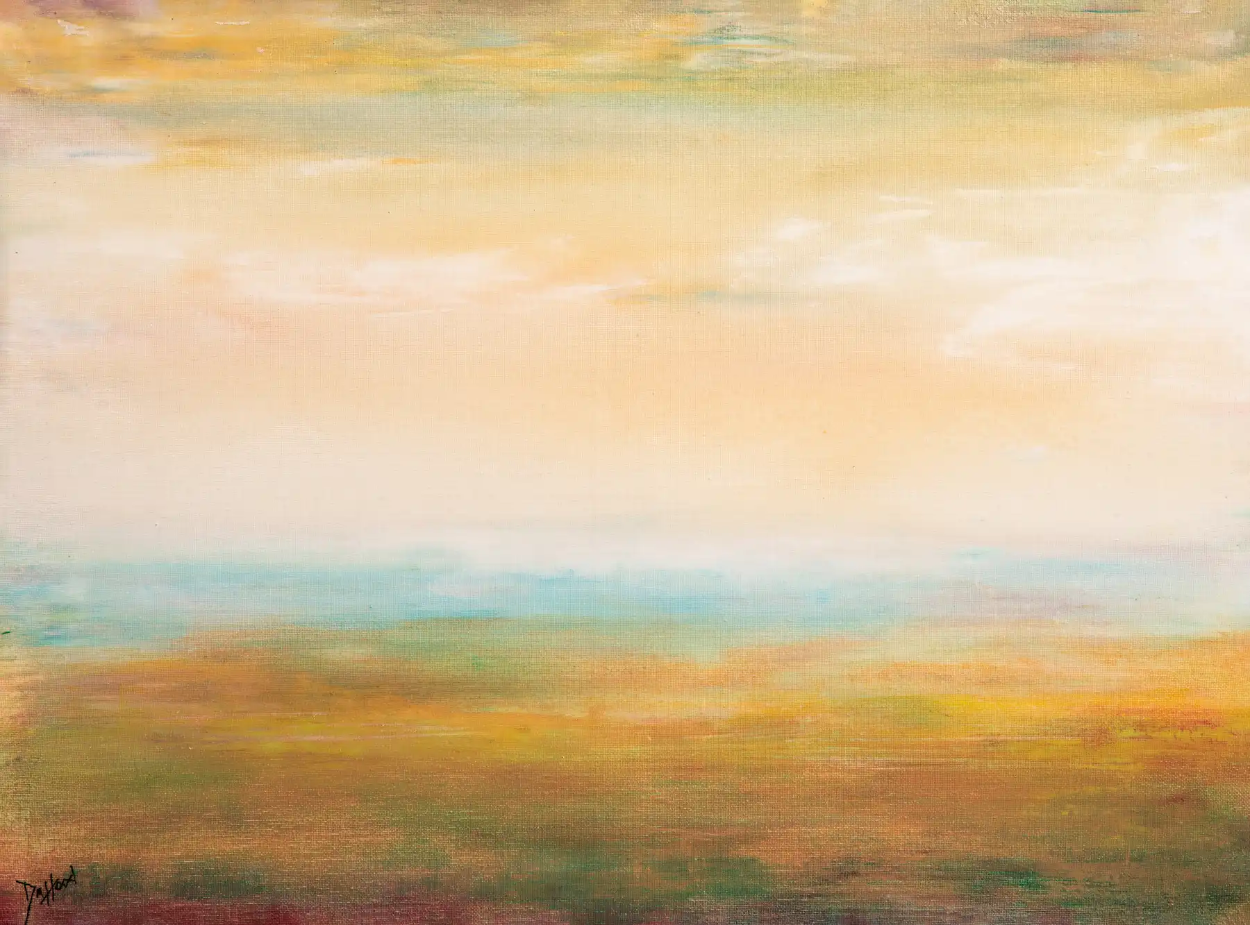 Dennis Hood original painting.