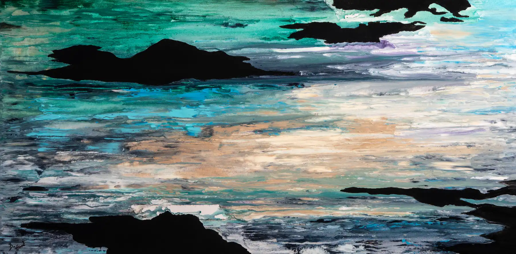Dennis Hood original painting.