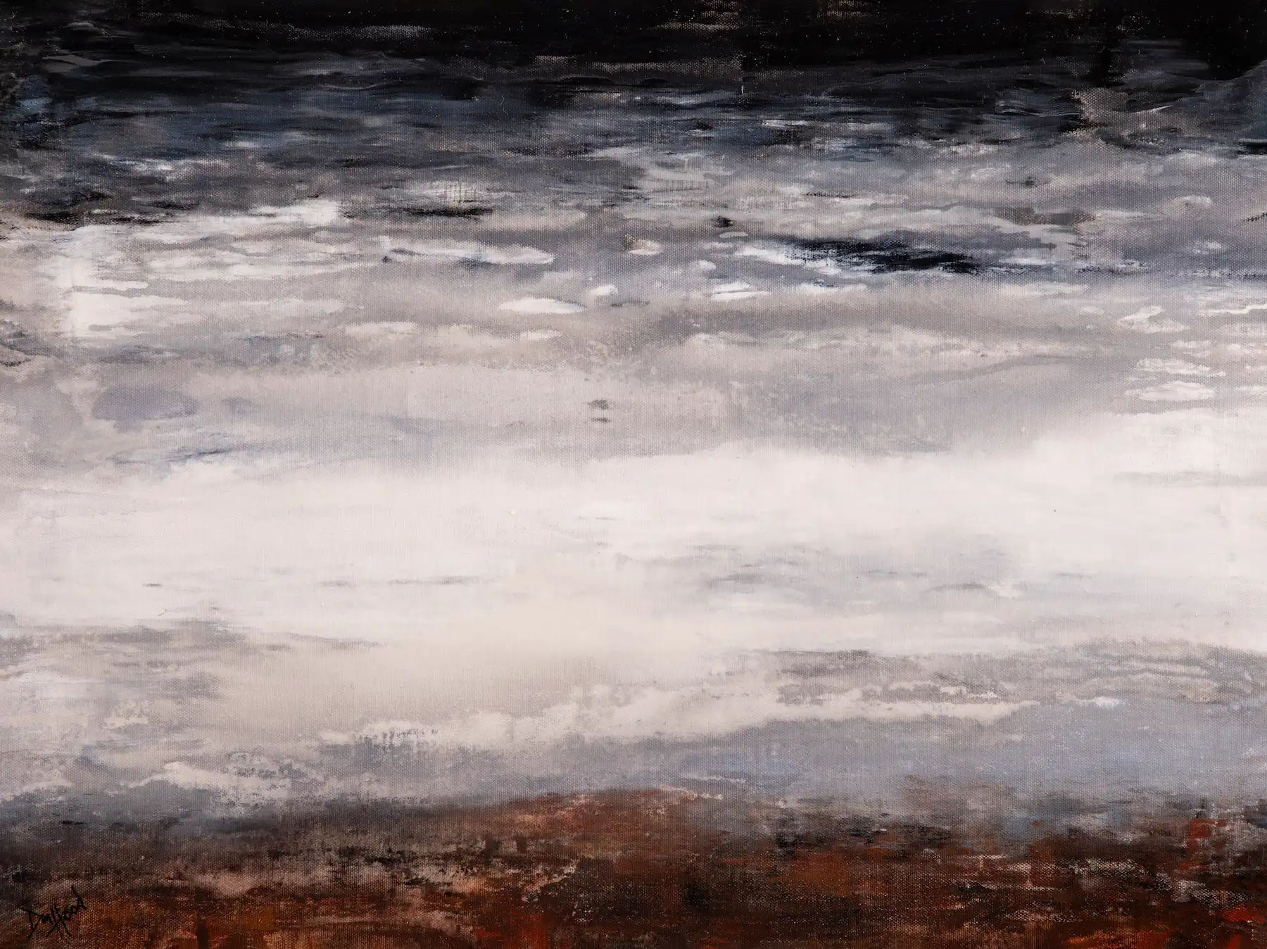 Dennis Hood original painting.