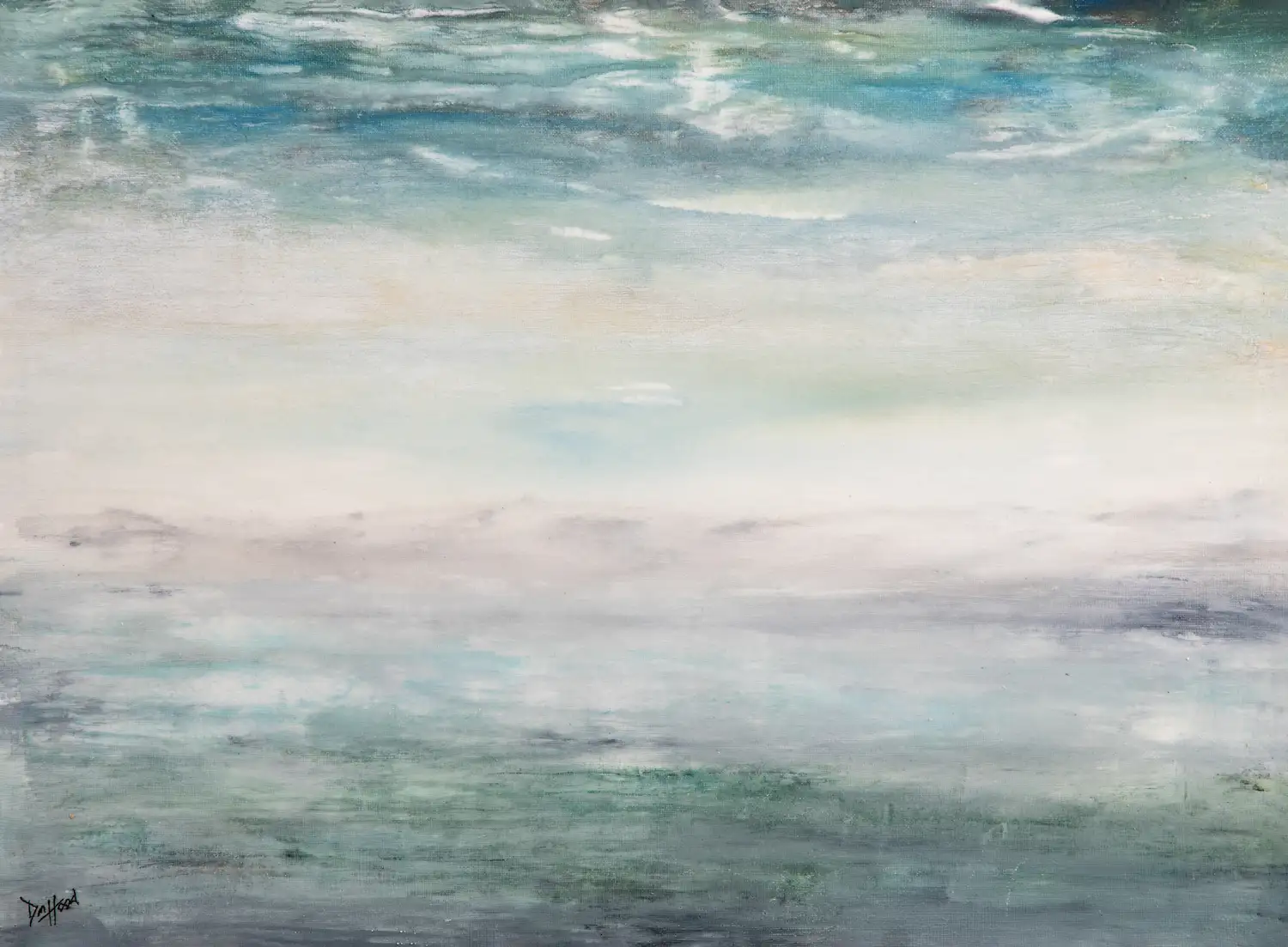 Dennis Hood original painting.